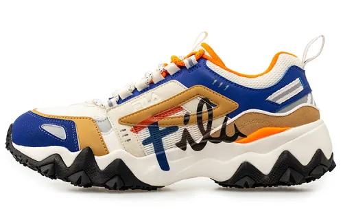 FILA FUSION Jagger Low top Casual Shoes Men's White Blue