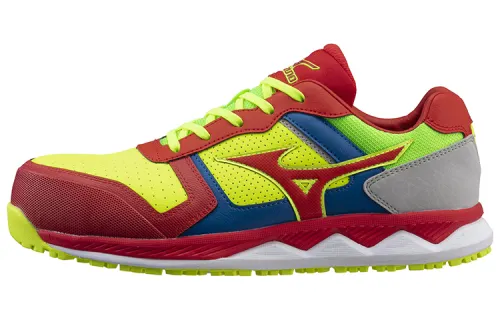 Mizuno Almighty Casual Shoes Unisex Low Top Red/Yellow