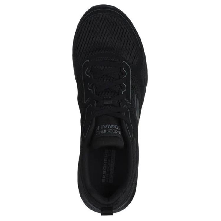 Skechers MEN’S GO WALK Breathable Low top Casual Shoes Men’s Black