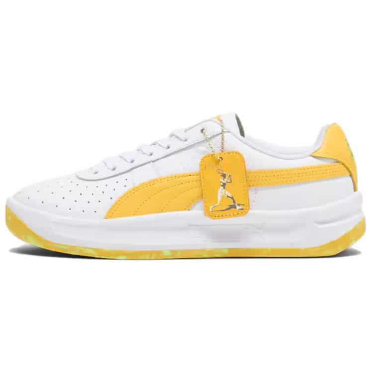 PUMA PLAY LOUD Low top Casual Shoes Unisex White Yellow