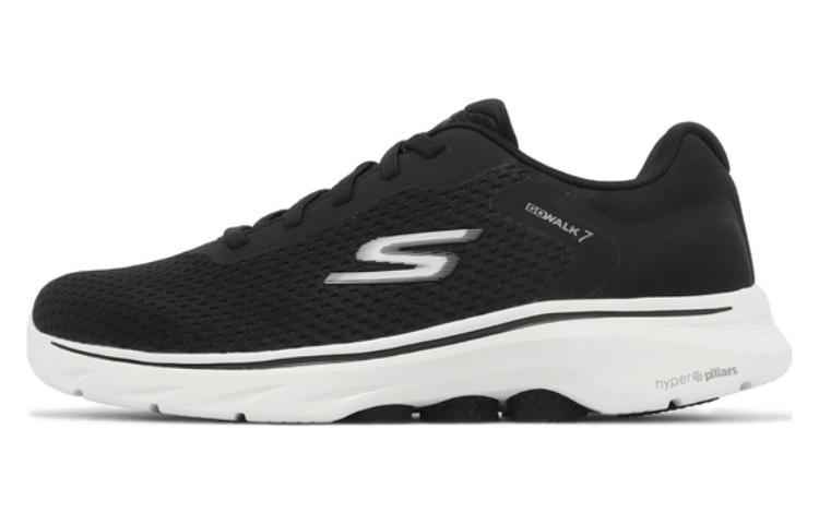 Skechers GO WALK 7 Abrasion Resistant Breathable Low top Casual Shoes Men’s Black