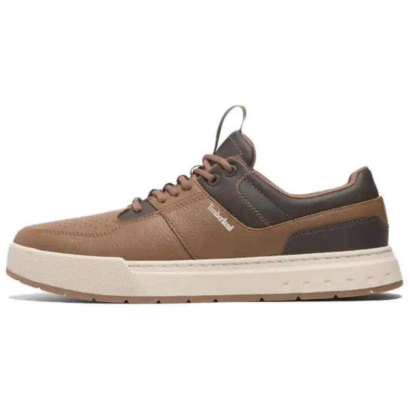 Timberland Slip Resistant Abrasion Resistant Low top Casual Shoes Men's Rusty Red