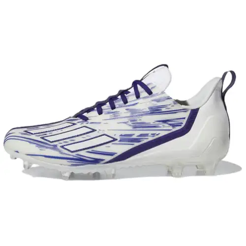 adidas Adizero Cleats 'White Team College Purple'