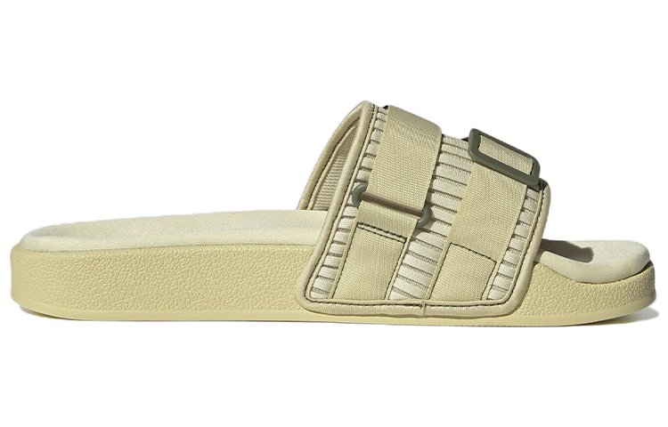 Шлепанцы adidas Adilette 2.0 Pride (бежевые) — фото 2