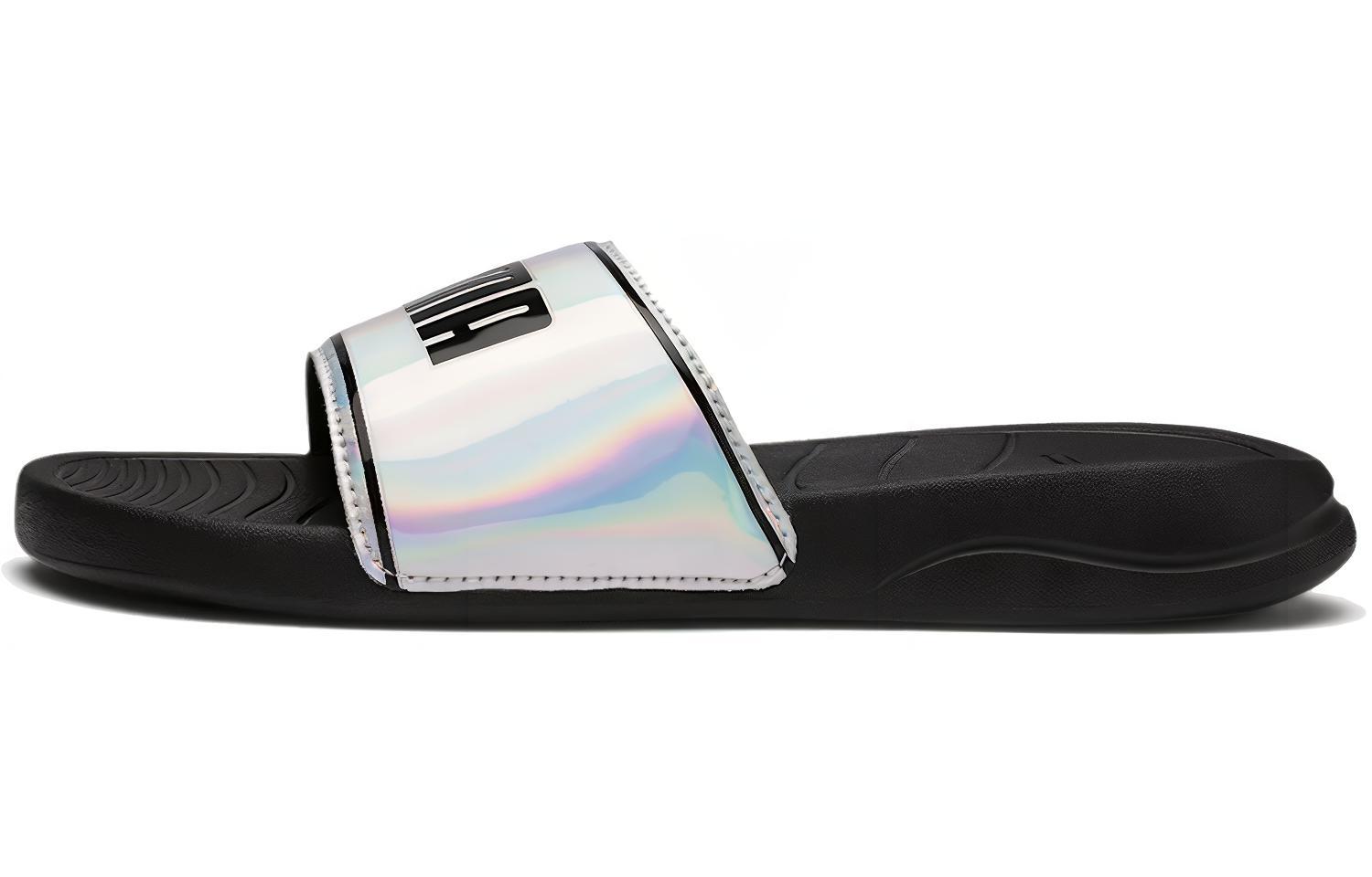Женские шлепанцы PUMA Popcat 20 (черные)