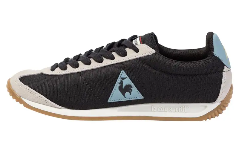 Le Coq Sportif Textile, Split Cow Leather Cushioning Slip Resistant Abrasion Resistant Low top Casual Shoes Unisex
