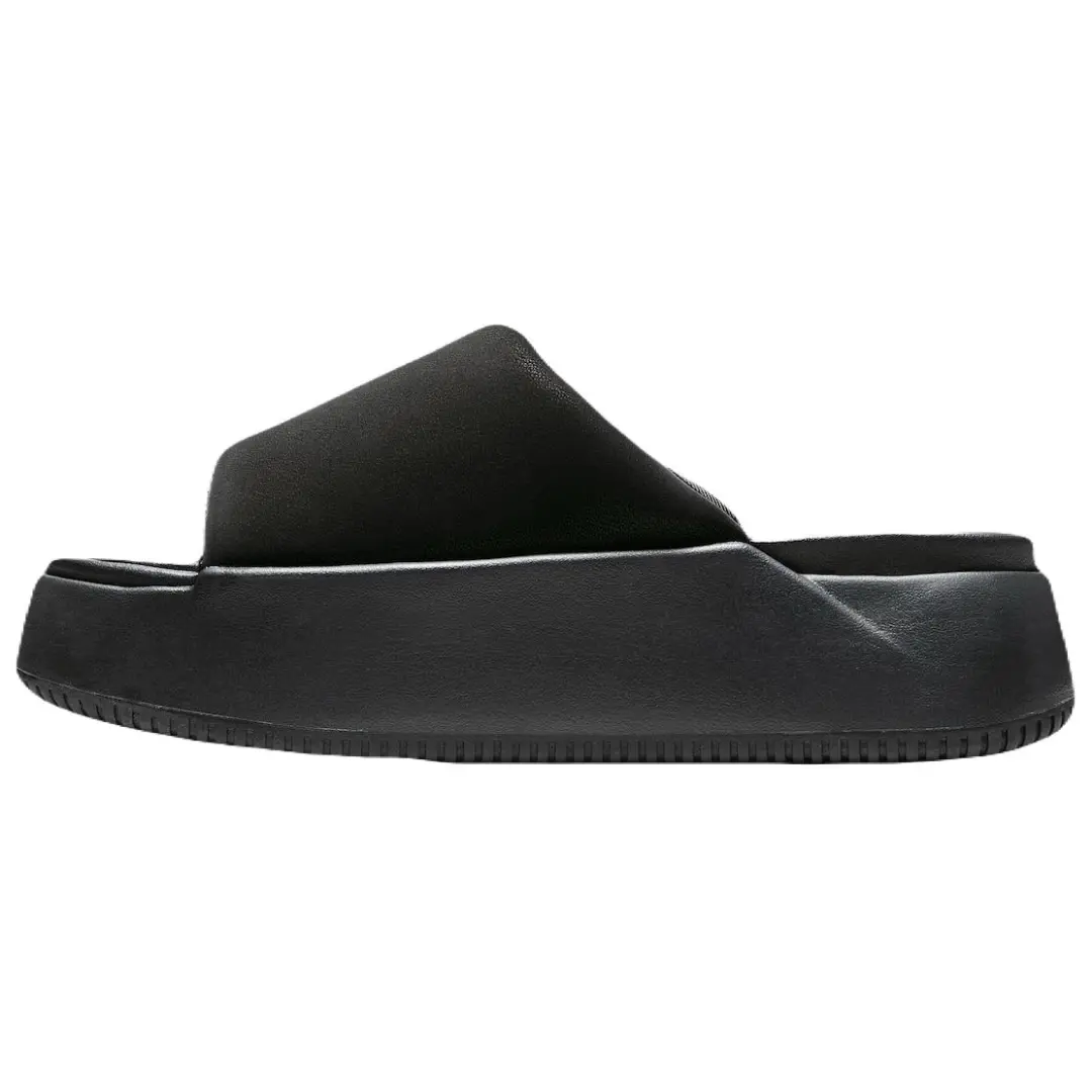 Nike Calm Abrasion Resistant Abrasion Resistant Slide Slippers Women's Black