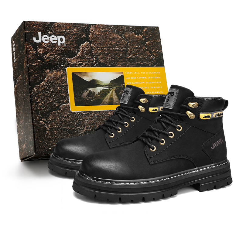 Мужские ботинки Jeep (черные)