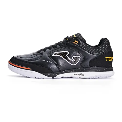 Joma Comfortable Indoor Synthetic Leather Slip Resistant Abrasion Resistant Soccer Shoes Men's Black