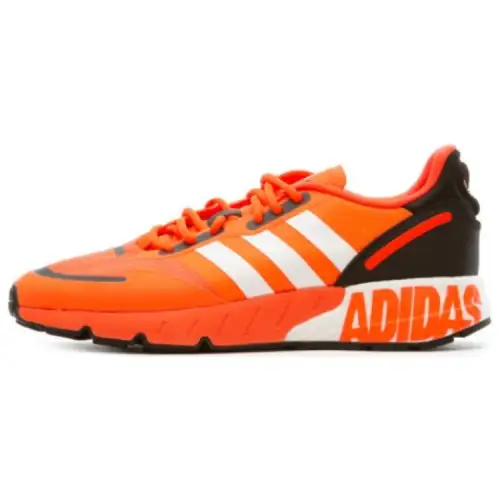 Adidas Zx 1K Boost 'Bold Logo Graphic - Solar Red'