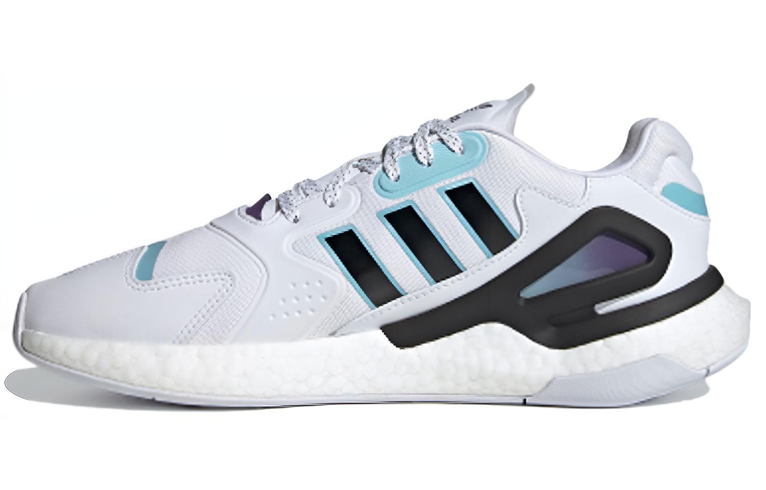 Мужские кроссовки adidas originals Day Jogger (бело-черные)