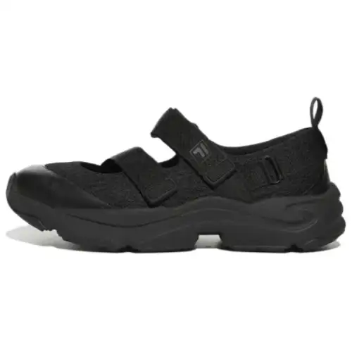 FILA Ray Abrasion Resistant Abrasion Resistant Low top Casual Shoes Unisex Black