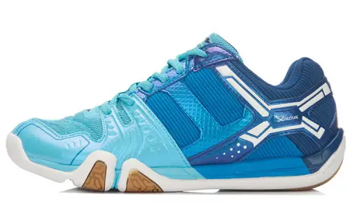 Li Ning Flying Close To The Ground Training Abrasion Resistant Low top Running Shoes Women's Blue White