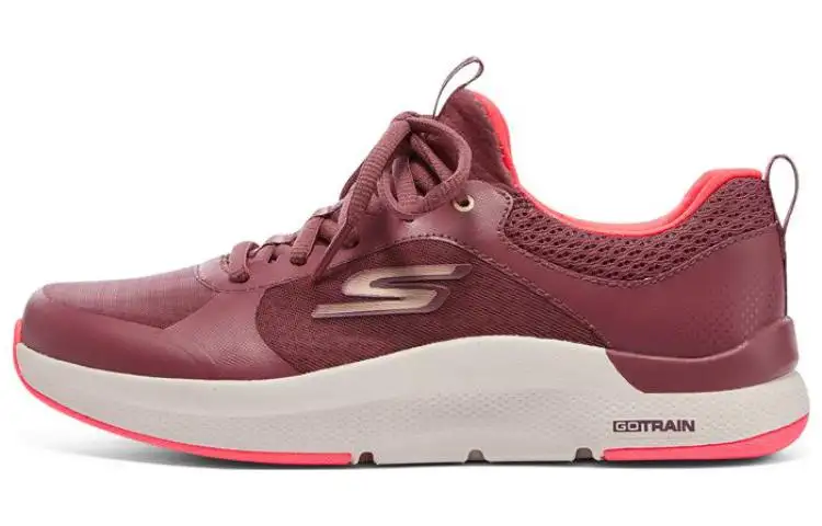 Skechers Go Train Move Cushioning Breathable Rebound Low top Sports Casual Shoes Women's Pale Dogwood
