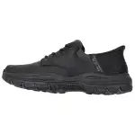 Skechers Relaxed Fit Abrasion Resistant Low top Casual Shoes Men's Black