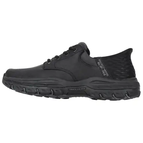 Skechers Relaxed Fit Abrasion Resistant Low top Casual Shoes Men's Black