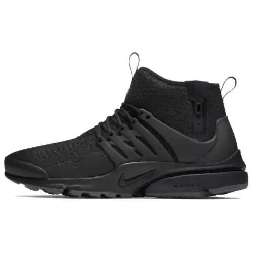 Nike Air Presto Mid Utility Triple Black Women's