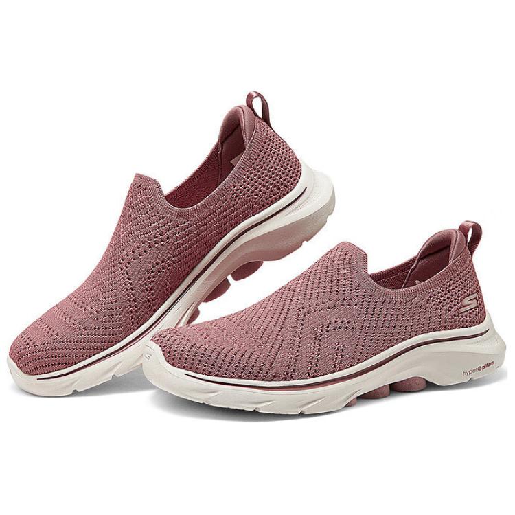 Skechers GO WALK 7 Low top Casual Shoes Women’s Rose Brown