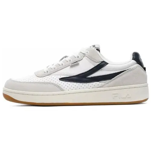 FILA Sevaro Cushioning, Wear Resistant Low top Casual Shoes Men's White Black