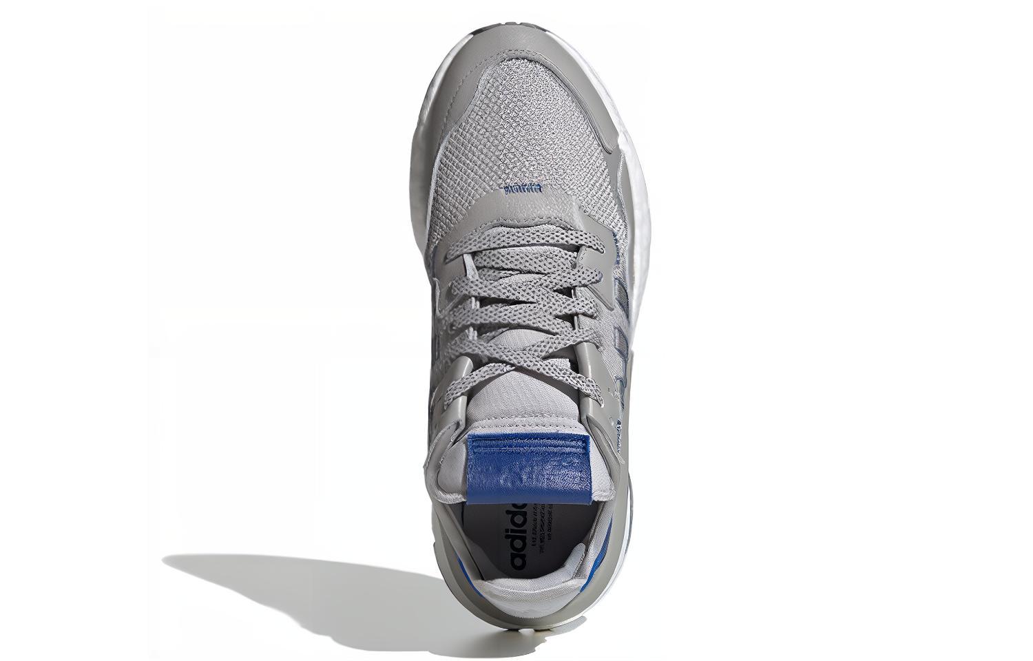 Мужские кроссовки adidas Originals Nite Jogger (серо-синие) — Серый / синий — фото 5