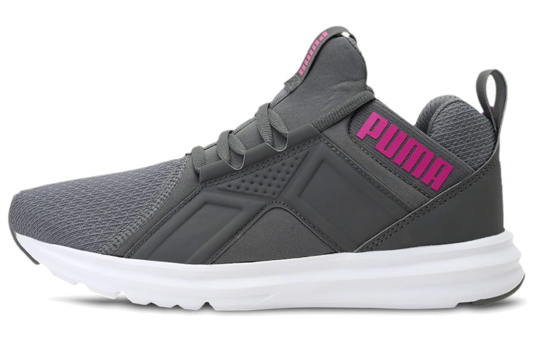 Женские кроссовки PUMA Enzo (серо-красный)