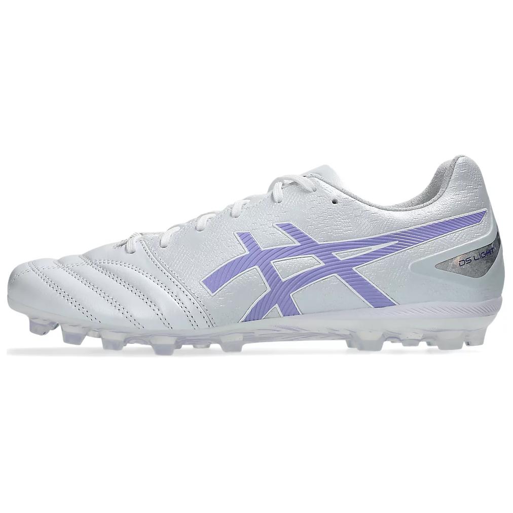 ASICS DS LIGHT PRO Comfortable AG Artificial Ground Abrasion Resistant Soccer Shoes Unisex Gray Purple