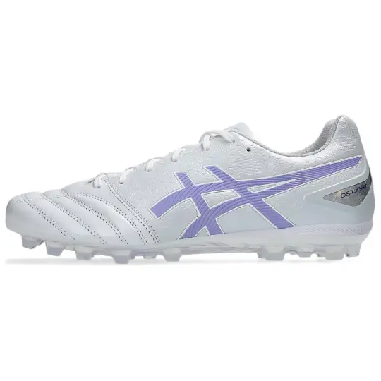 ASICS DS LIGHT PRO Comfortable AG Artificial Ground Abrasion Resistant Soccer Shoes Unisex Gray Purple