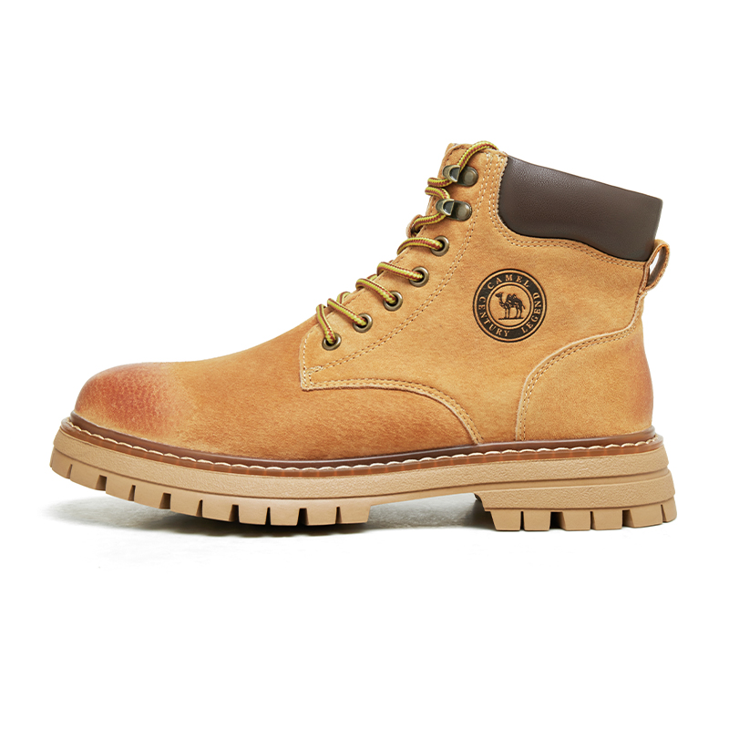 CAMEL King's Armor Collection Combat Boots 4cm Men's