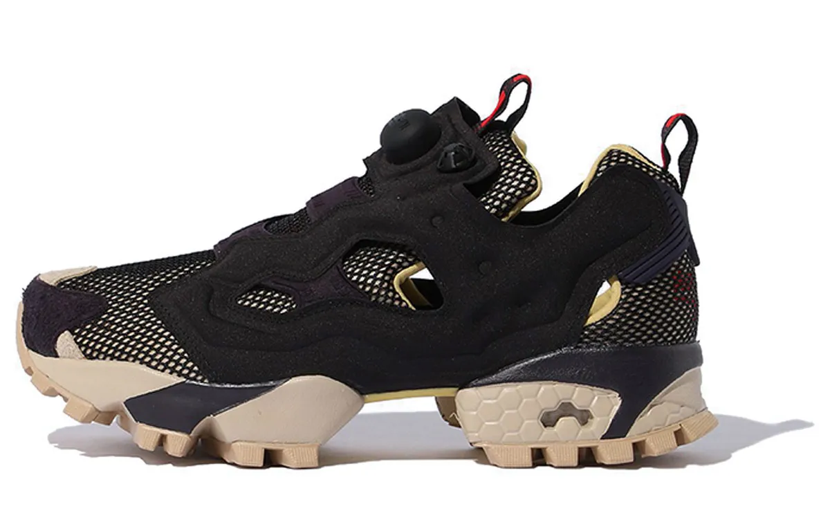 InstaPump Fury Reebok Trail 'Black Weathered Yellow'