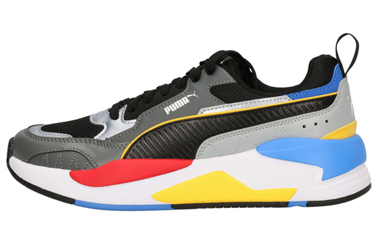 PUMA X RAY Casual Shoes Men's Low Top Black/White/Yellow/Blue/Red