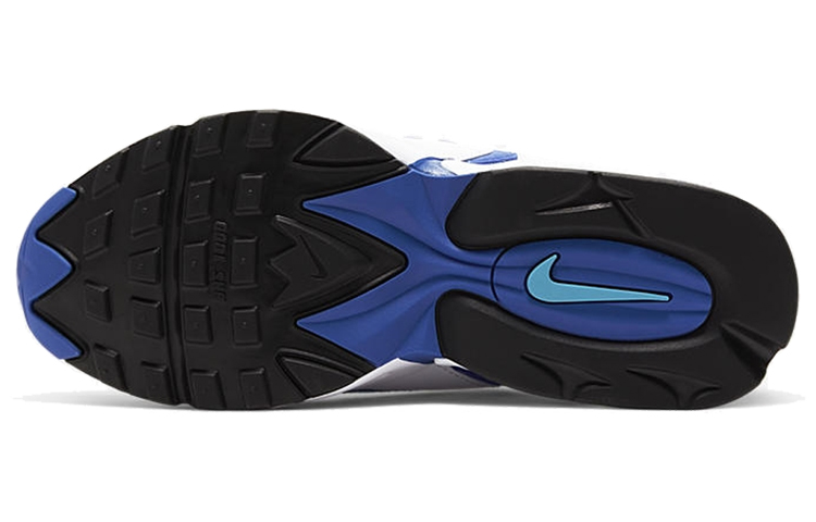Мужские кроссовки Nike Air Max Triax 96 (бело-голубые) — фото 5