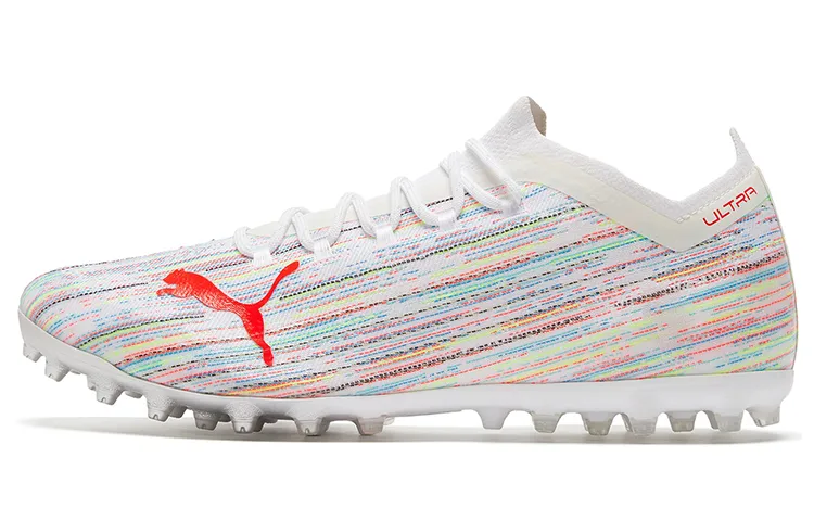 PUMA Ultra 1.2 Mg Soccer Shoes White/Red