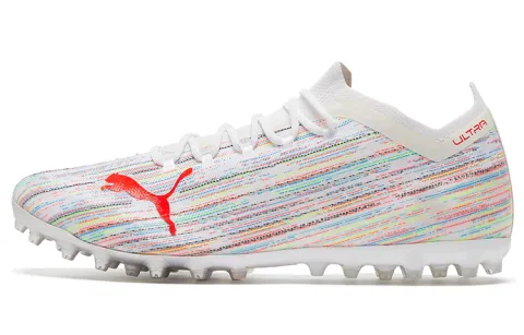 PUMA Ultra 1.2 Mg Soccer Shoes White/Red