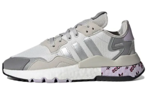 Adidas Originals Nite Jogger 'Grey Silver Metallic' Women's