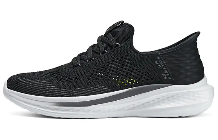 Skechers SLADE Casual Shoes Men's Low Top Black