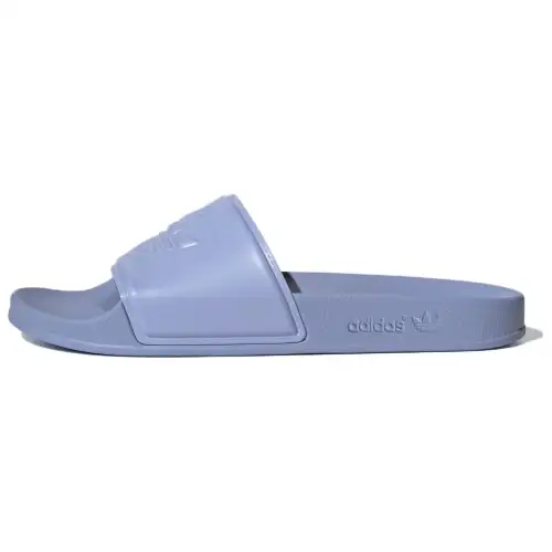 Adidas Originals Adilette Trefoil Slip Resistant Abrasion Resistant Slide Slippers Men's Purple