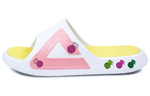 PEAK Tai Ji1.0 EVA Slide Slippers Unisex White Pink Yellow
