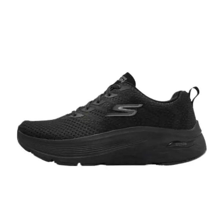 Skechers Max Cushioning SS Mesh Comfortable Cushioning, Wear Resistant Low top Casual Shoes Women's Black