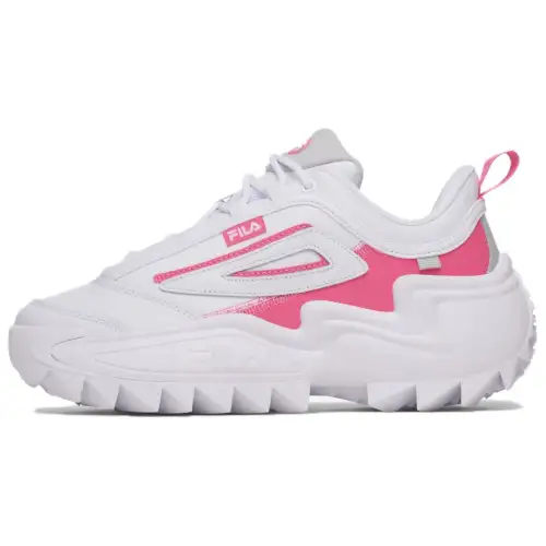 FILA Low top Casual Shoes Women's White Pink