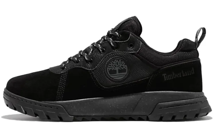 Timberland Boulder Casual Shoes Men's Low Top Carbon Black