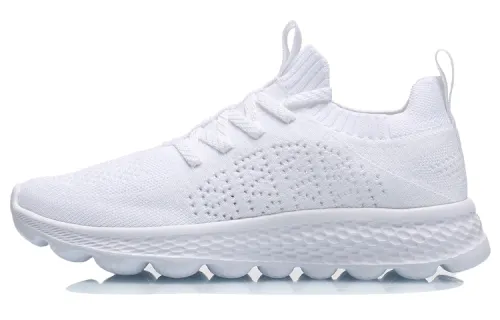 Li Ning Cushioning Slip Resistant Breathable Lightweight Low top Casual Shoes Women's