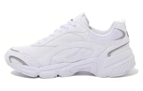 FILA Taurus V3 Cushioning Abrasion Resistant Cushioning, Wear Resistant Low top Casual Shoes Unisex White