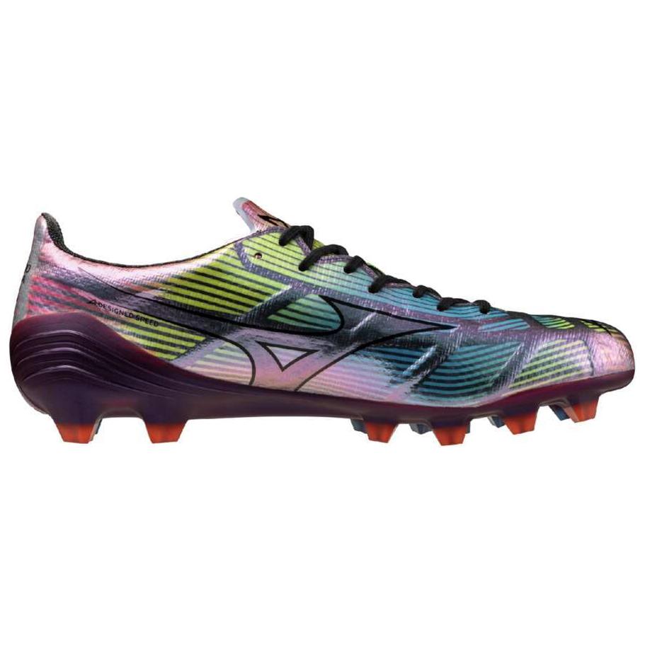 Mizuno Alpha 2 Slip Resistant Abrasion Resistant Soccer Shoes Unisex Purple