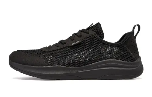 PEAK Comfortable And Trendy Slip Resistant Abrasion Resistant Low top Casual Shoes Men's Black
