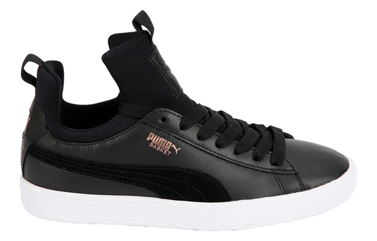 Женские кроссовки PUMA Basket Fierce (черные) — фото 2