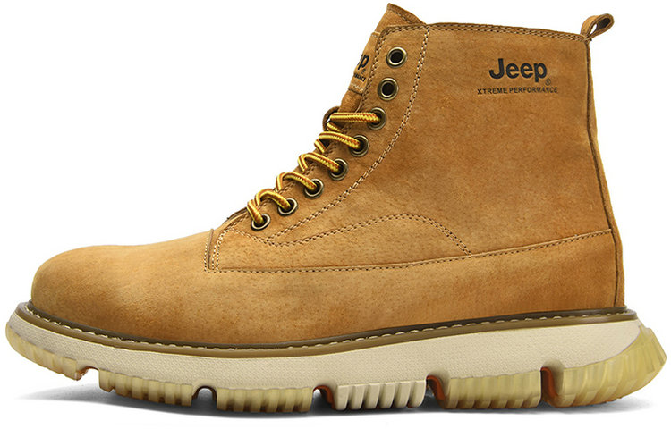 Jeep Outdoor Collection Short Combat Boots Men's Gold