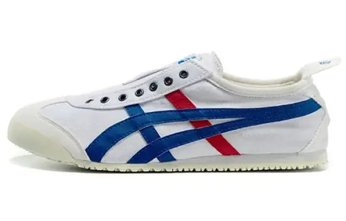 Onitsuka Tiger MEXICO 66 Casual Shoes Unisex Low Top White/Blue/Red