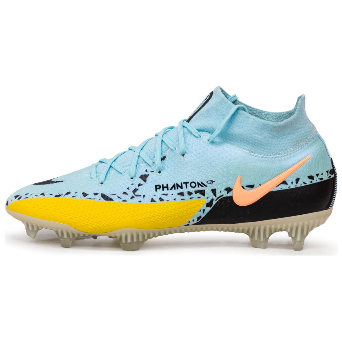 Nike Phantom GT2 Cushioning Slip Resistant Soccer Shoes Men’s Blue Orange Black