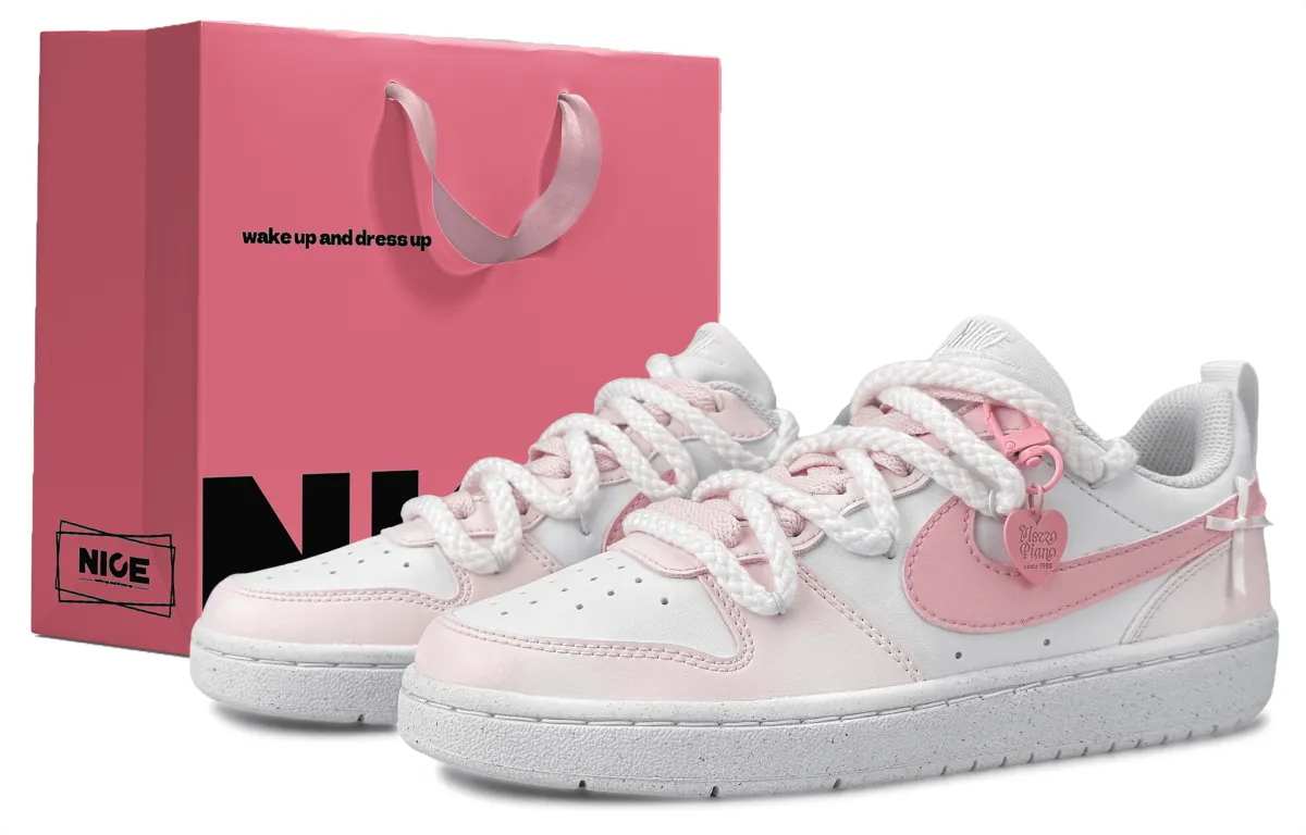 Nike Court Borough Leather Abrasion Resistant, Breathable, Lightweight Abrasion Resistant, Breathable, Lightweight