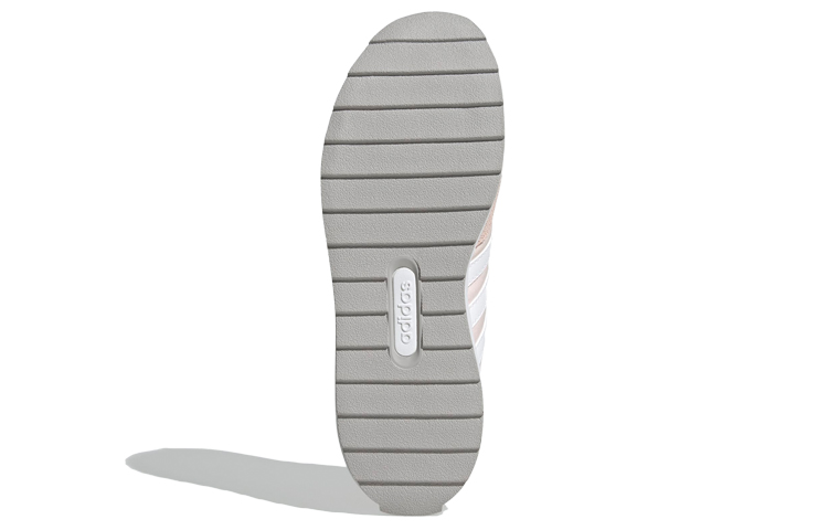 Женские кроссовки adidas neo Retrorun (бело-розовые) — Белый / розовый — фото 6